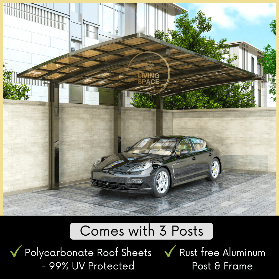 Champagne Single Carport | Living Space