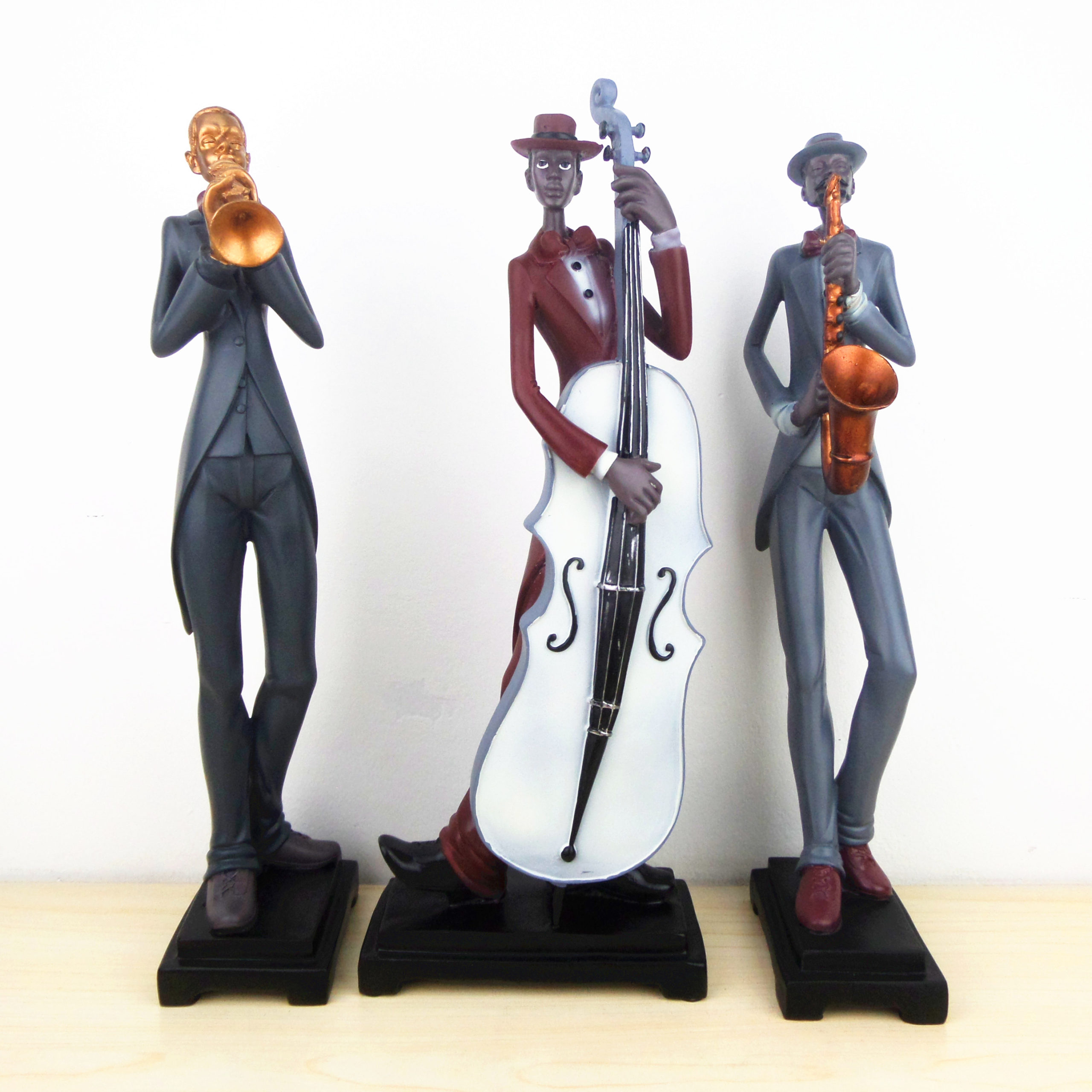 Musicians Sculptured Home Decor | Living Space