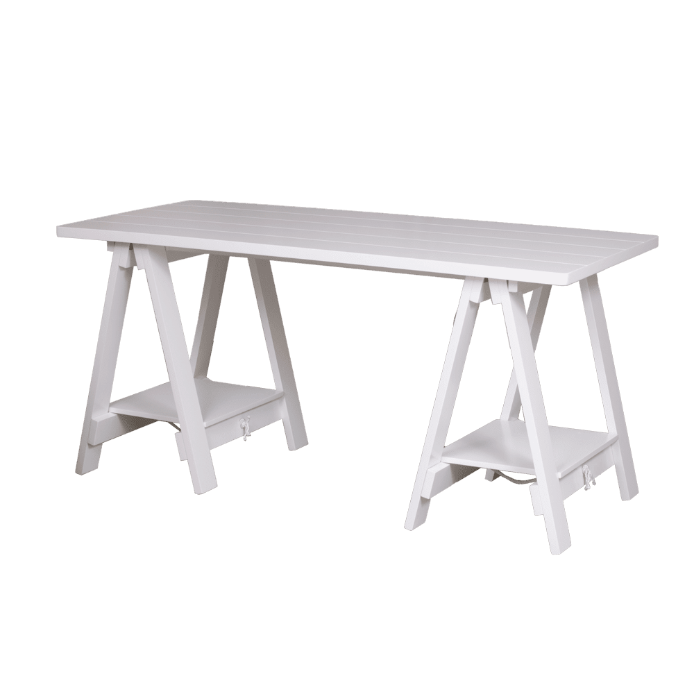 Teddy Desk White | Living Space