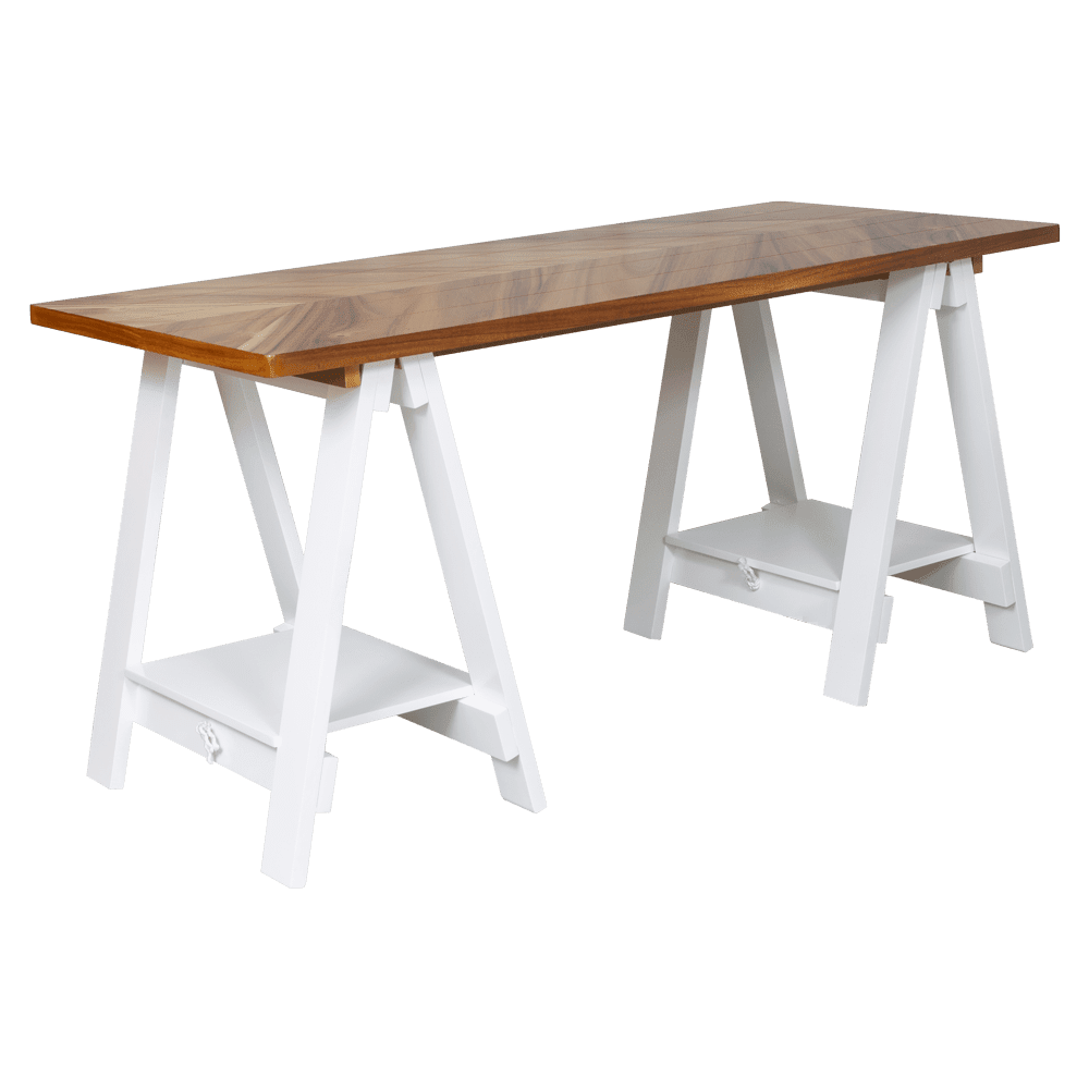 Teddy Desk Two Tone | Living Space