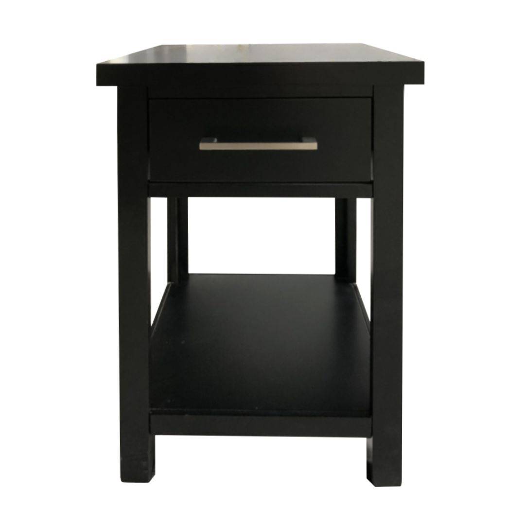 Maylene Bedside | Black | Living Space