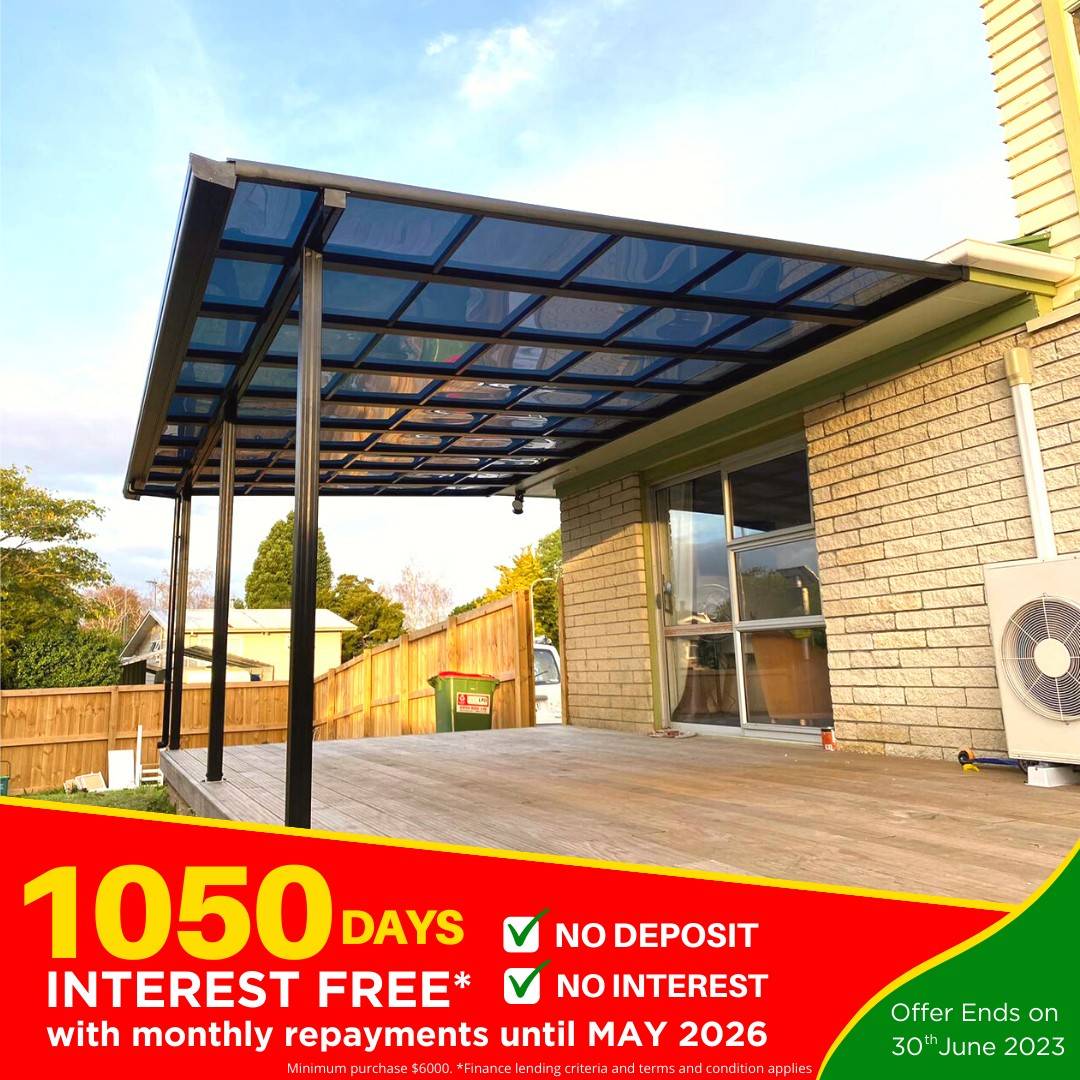 Canopy Pergola Interest Free Promotion | Living Space