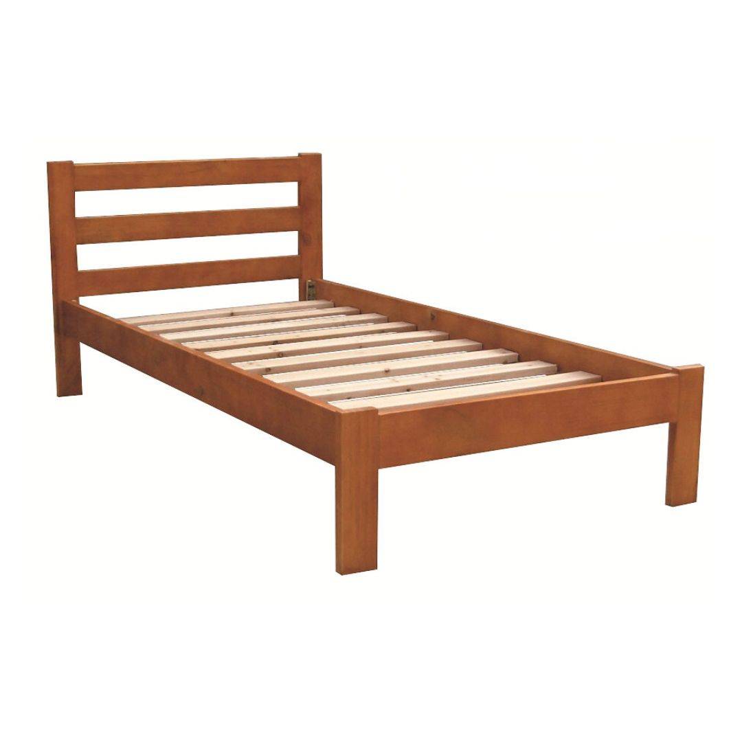 Teresa Bed Frame - Warm Honey | Living Space