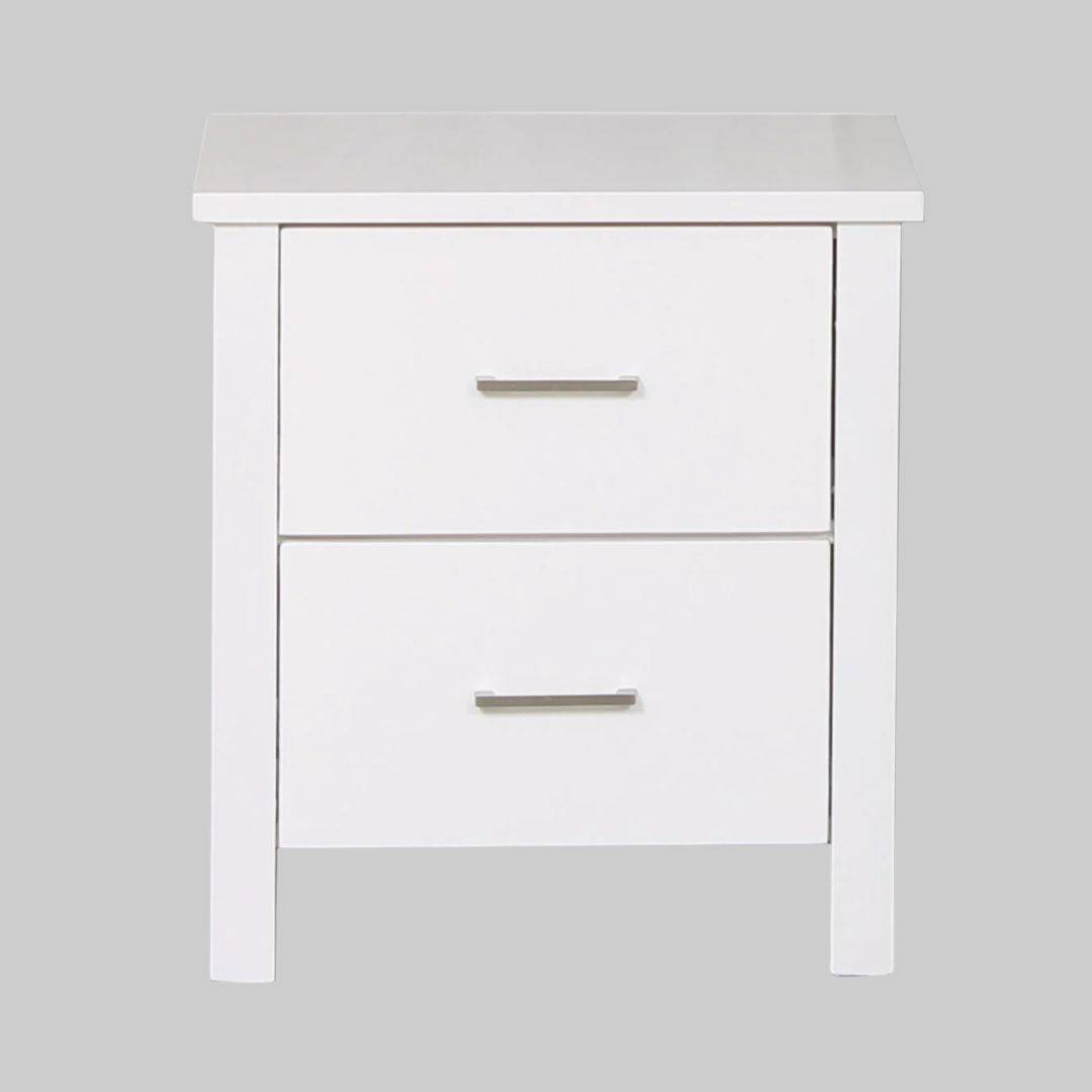 Teresa Bedside Table | White | Living Space