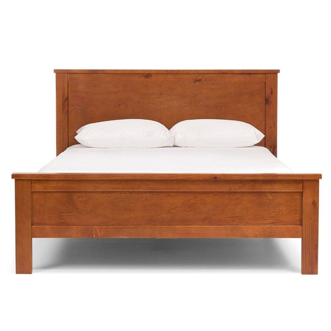 Maylene Bed Frame | Warm Honey | Living Space